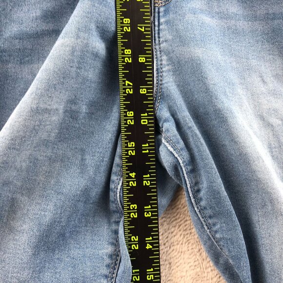 Curve Appeal Womens Jeans Size 10/30 Ankle Stretch Skinny Leg Casual Blue Denim - Picture 6 of 13
